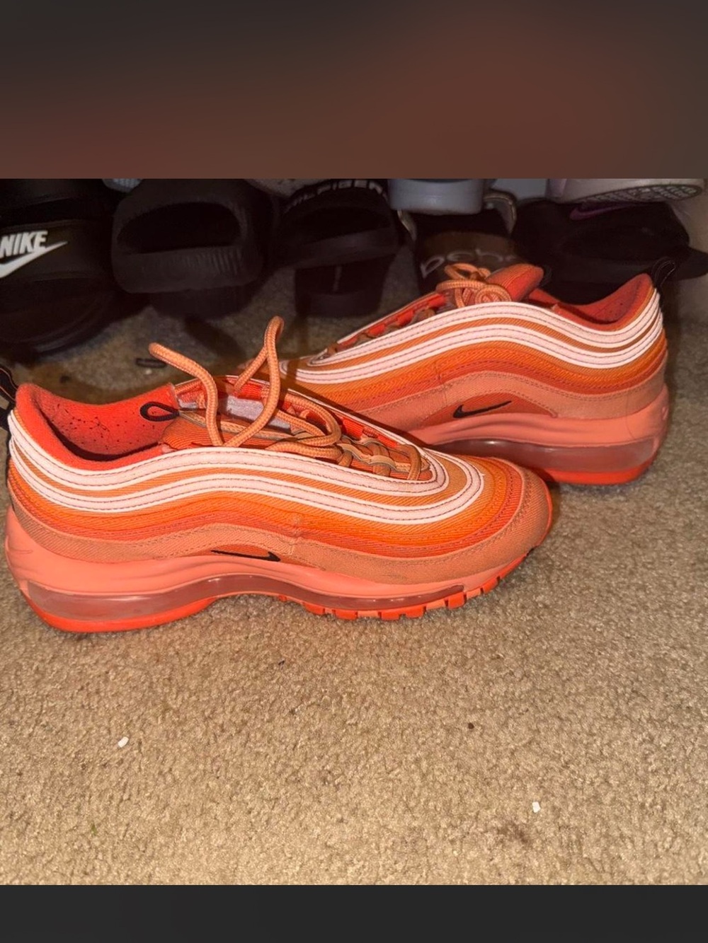 Nike Orange Gradient Air Max 97 Sneakers